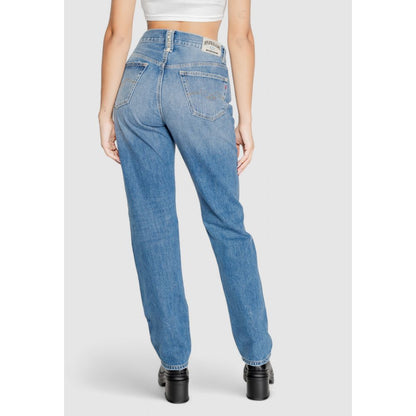 Replay 12 OZ W9Z1 mom jeans til kvinder – blå