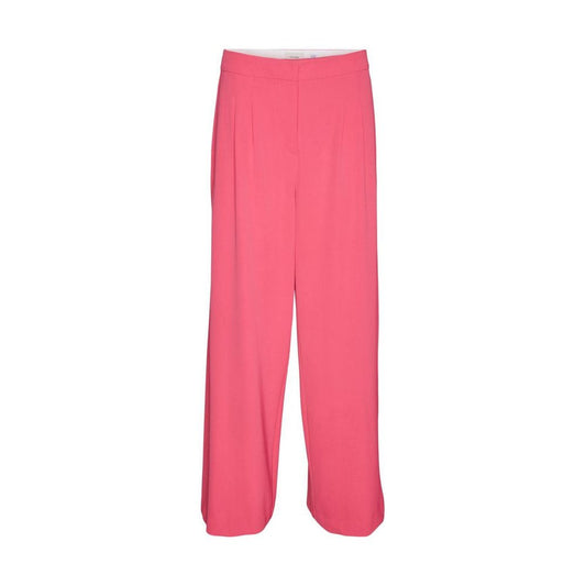 Vero Moda Pink Polyester Jeans & Pant