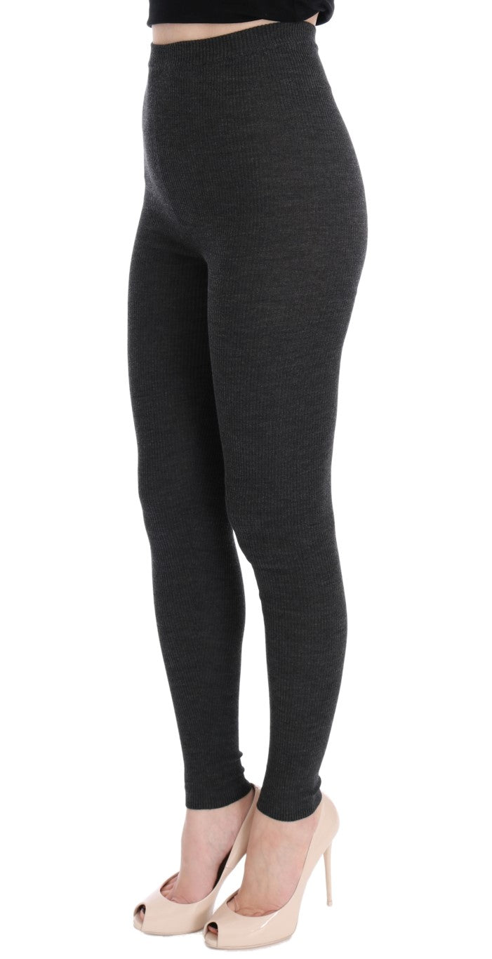 Grå Dolce & Gabbana tights i uld