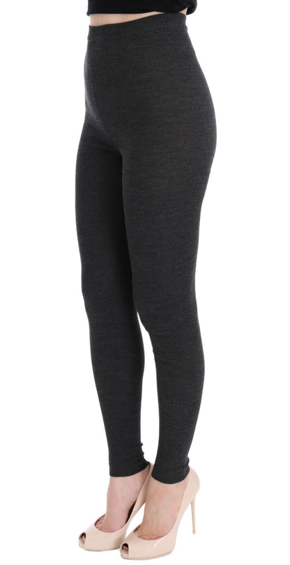 Grå Dolce & Gabbana tights i uld
