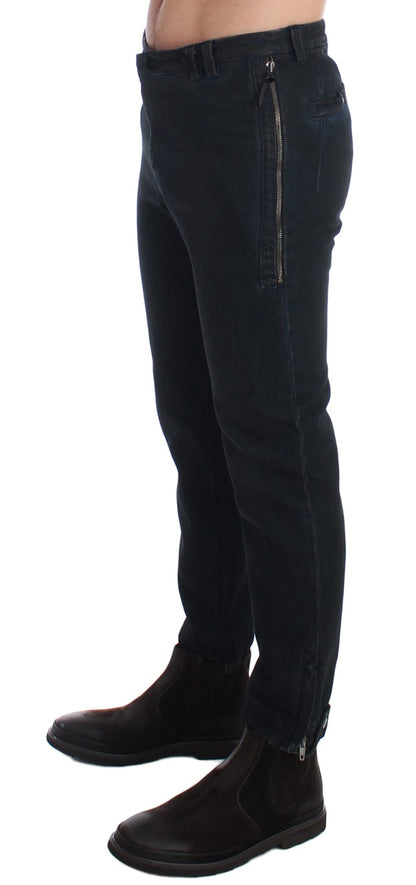 Costume National C’N’C blå slim fit jeans i bomuld