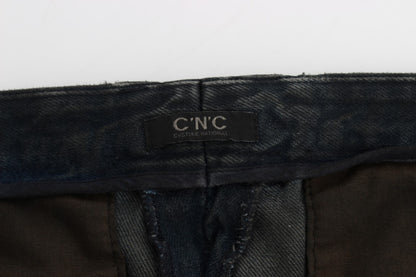 Costume National C’N’C blå slim fit jeans i bomuld