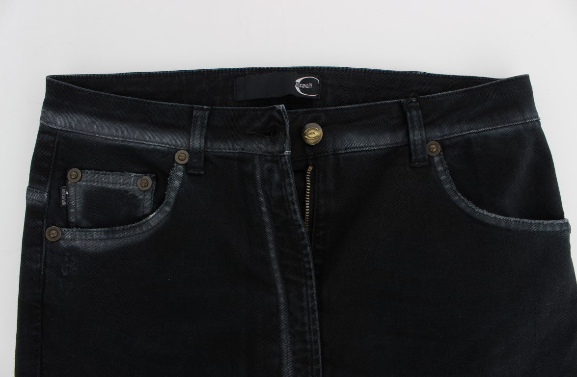 Just Cavalli blå jeans i bomuld med stretch