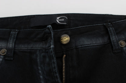 Just Cavalli blå jeans i bomuld med stretch