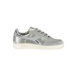 Diadora Gray Leather Women Sneakers