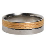 Dolce & Gabbana Gold Silver Tone Real Brass DG Logo Ring