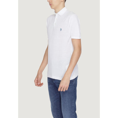 U.S. POLO ASSN. White Cotton Sweater