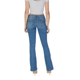 Liu Jo Light Blue Cotton Bootcut Jean