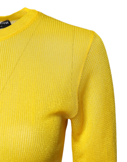 Dolce & Gabbana sweater til kvinder – gul