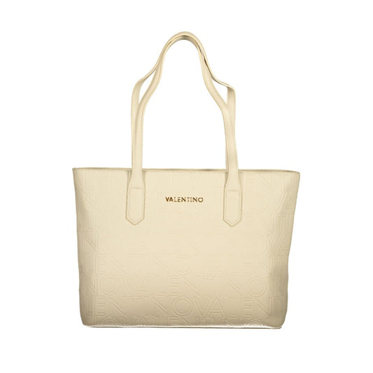 Valentino Bags Beige Polyethylene Handbag