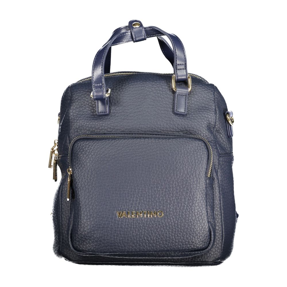 Mario Valentino Blue Polyethylene Women Backpack