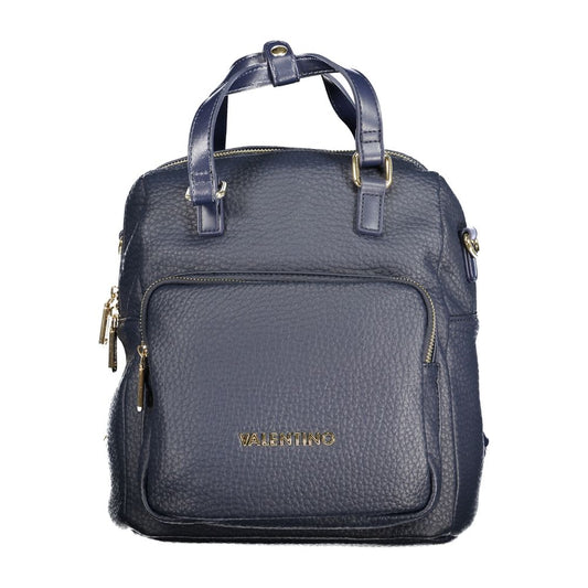 Mario Valentino Blue Polyethylene Women Backpack