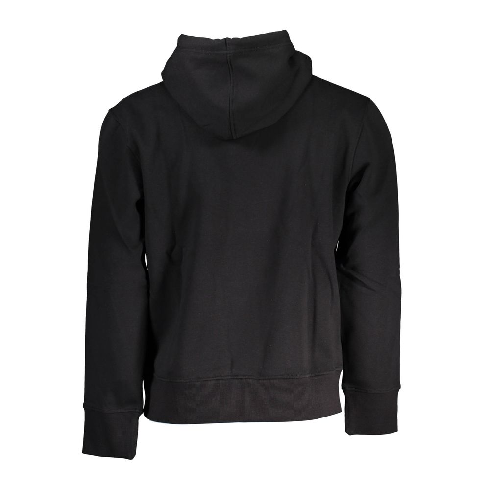 Sort Calvin Klein hættetrøje i bomuld og polyester