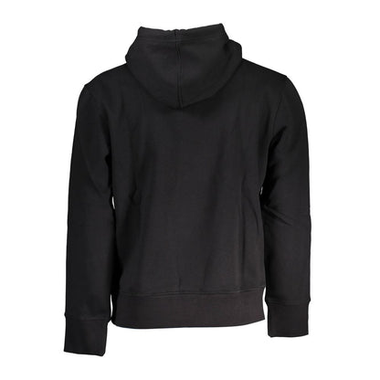 Sort Calvin Klein hættetrøje i bomuld og polyester