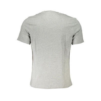 North Sails Grigio Cotton Men T-Shirt