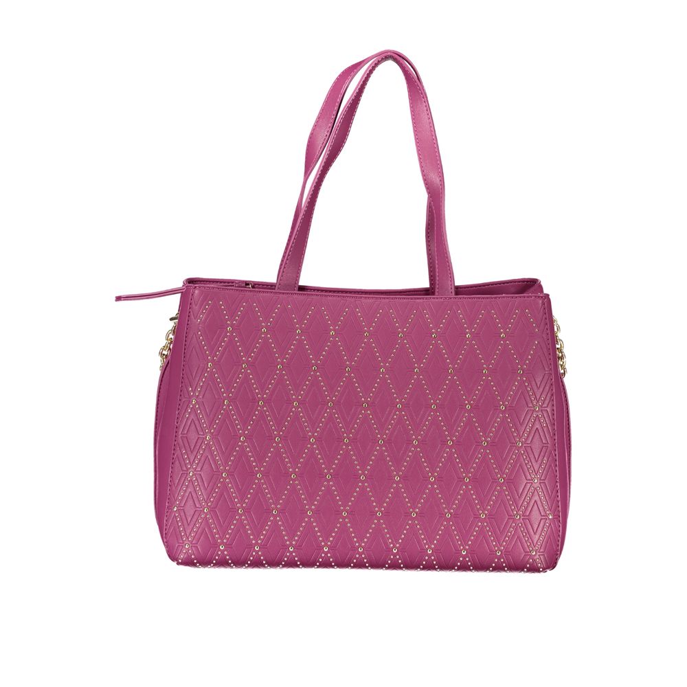 Mario Valentino Viola Polyurethane Women's Bag