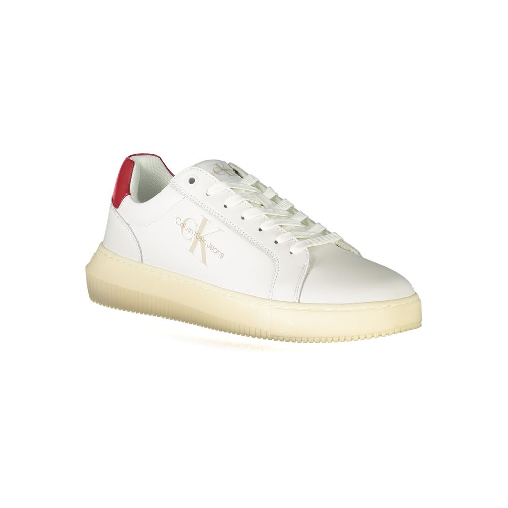 Calvin Klein Bianco Leather Men's Sneaker