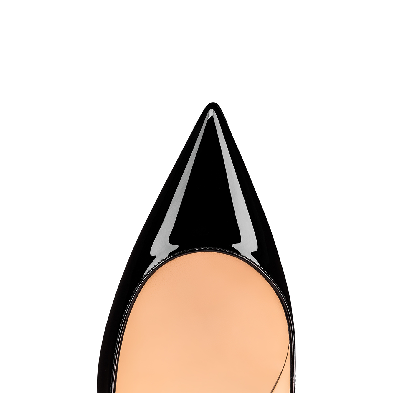 Christian Louboutin Black Patent Leather Kate Décolleté 100