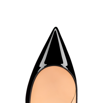 Christian Louboutin Black Patent Leather Kate Décolleté 100