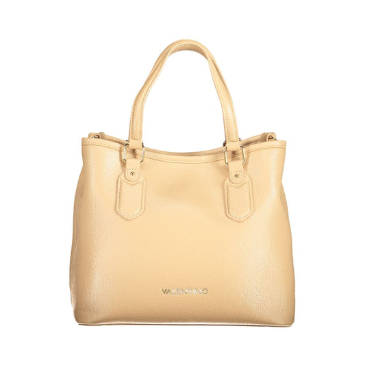 Mario Valentino Beige Polyethylene Women Handbag - Håndtasker