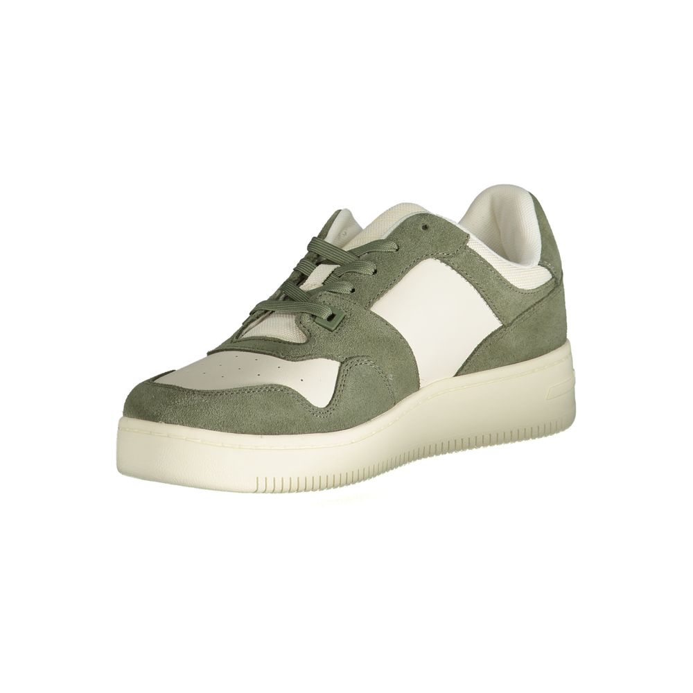 Tommy Hilfiger Green Polyester Sneakers