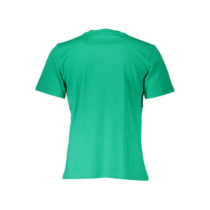 North Sails T-shirt med print til mænd – grøn