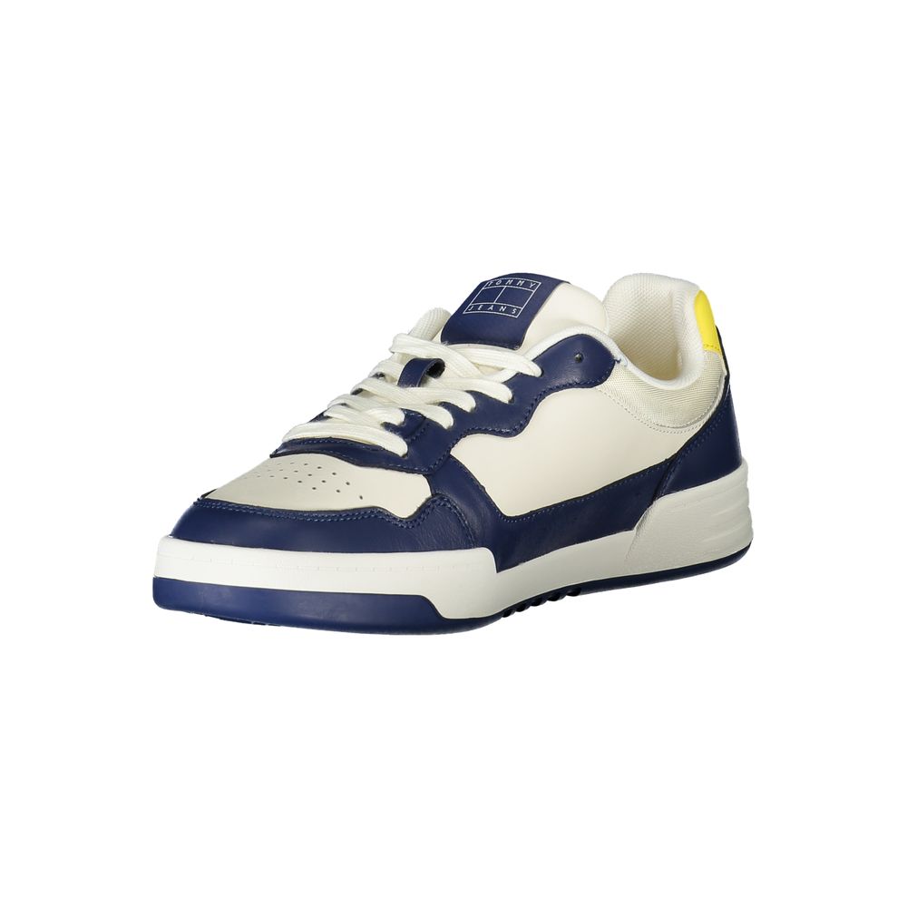 Tommy Hilfiger Blue Polyethylene Men Sneakers