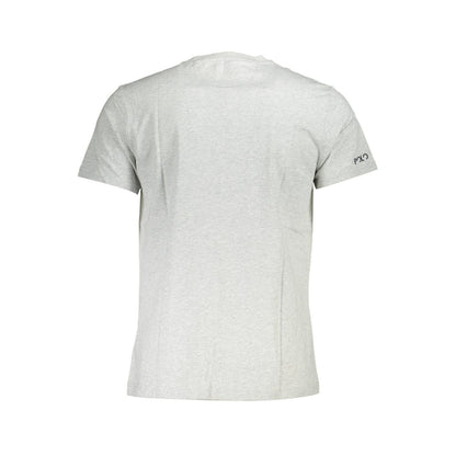 La Martina Grigio Cotton Men's T-Shirt