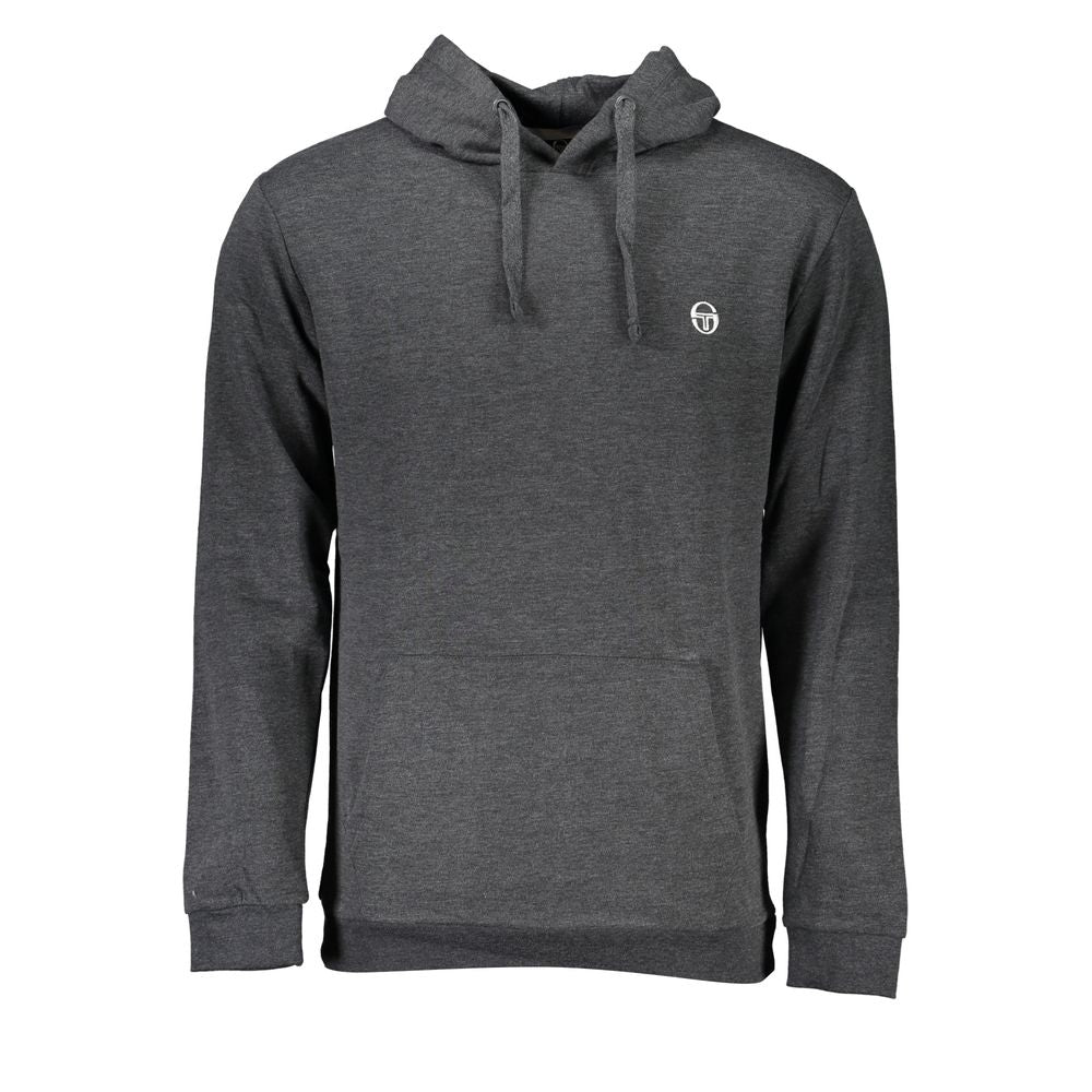 Sergio Tacchini Brown Cotton Men Sweatshirt