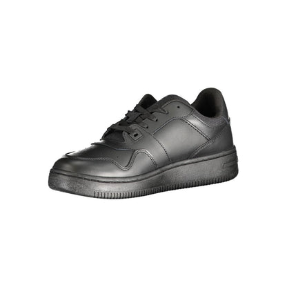 Tommy Hilfiger Black Polyester Sneakers