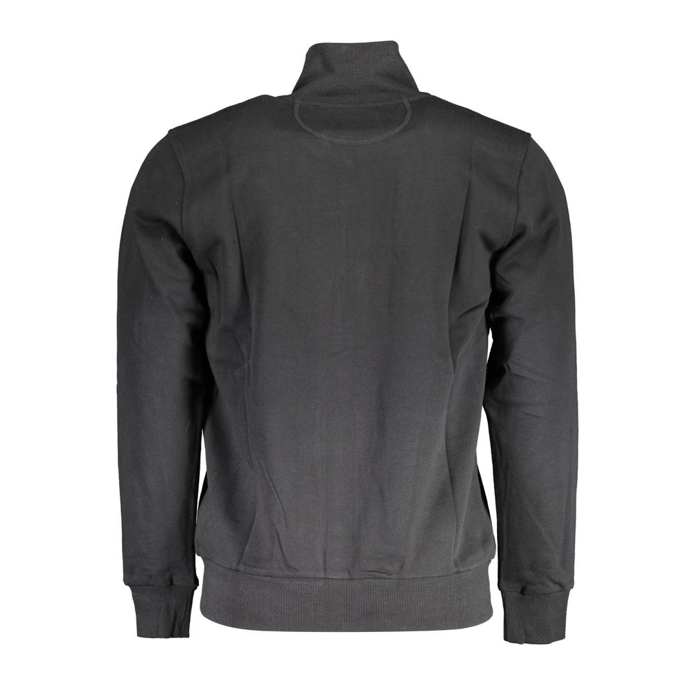 La Martina sweatshirt med lynlås til mænd – sort