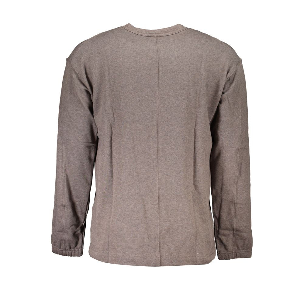 Calvin Klein Marrone Cotton Men Sweatshirt