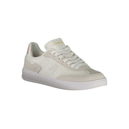 Tommy Hilfiger White Polyethylene Women Sneakers
