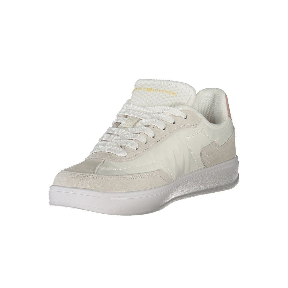 Tommy Hilfiger White Polyethylene Women Sneakers