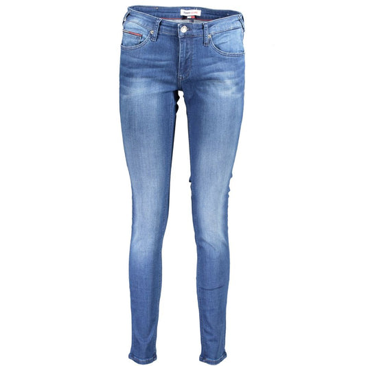 Tommy Hilfiger Blue Cotton Women Jeans