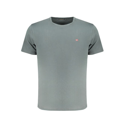 Napapijri Verde Cotton Men T-Shirt