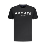 Armata Di Mare Black Cotton Men T-Shirt