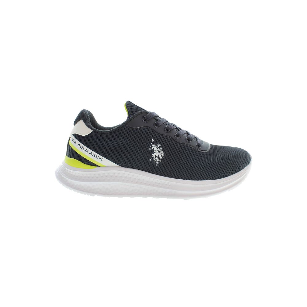 U.S. POLO ASSN. Blue Polyester Men Sneakers