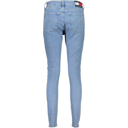 Tommy Hilfiger Blue Cotton Women Jeans