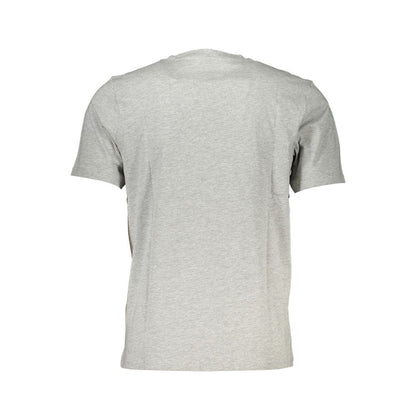 North Sails Brown Cotton Men T-Shirt
