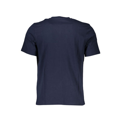 North Sails Blue Cotton Men T-Shirt