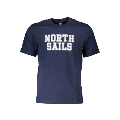 North Sails herre-T-shirt i bomuld – blå