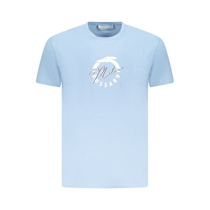 Trussardi Light Blue Cotton T-Shirt