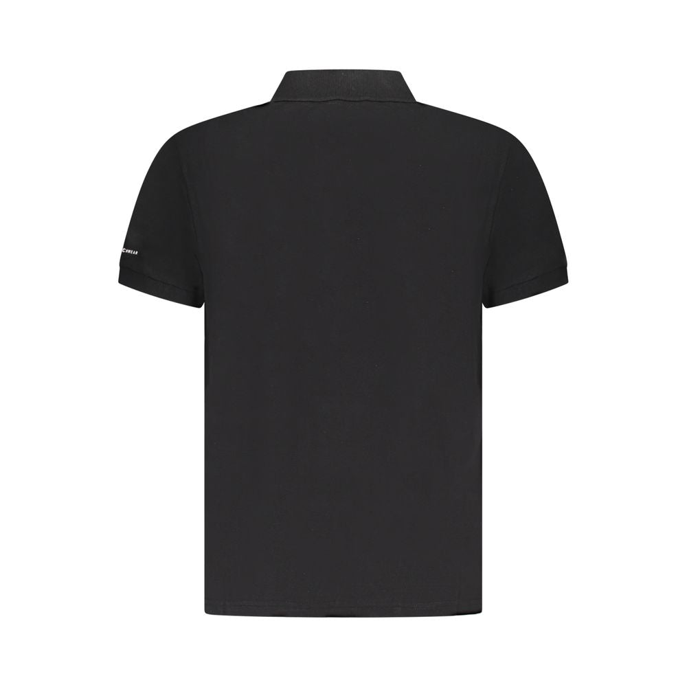 Trussardi Black Cotton Polo Shirt