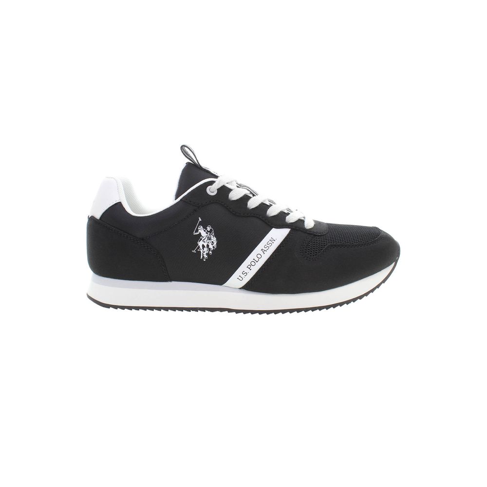 U.S. POLO ASSN. Black Polyester Men Sneakers