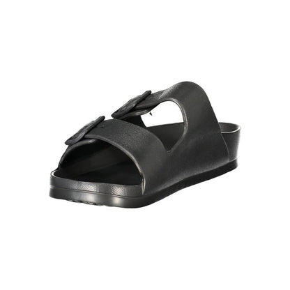 Norway 1963 Black Plastic Men Sandal