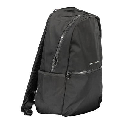 Tommy Hilfiger Black Polyester Backpack