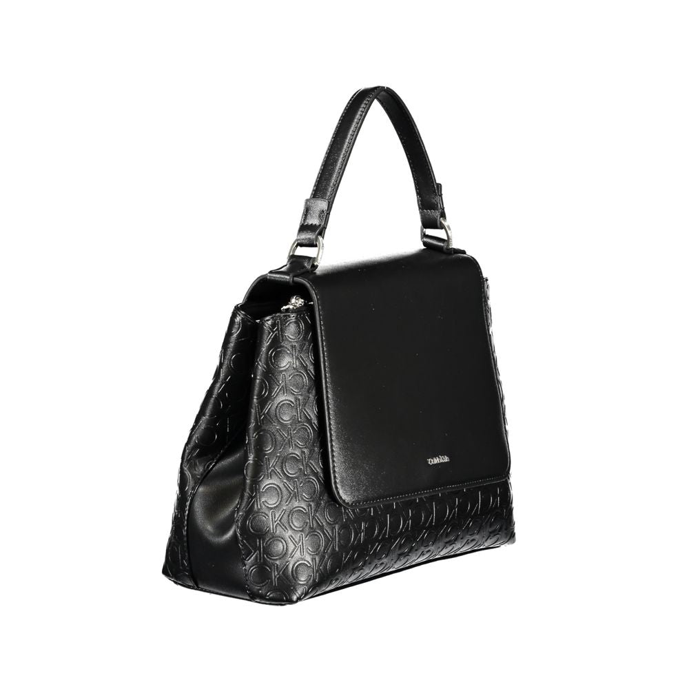 Calvin Klein Black Polyester Women Handbag