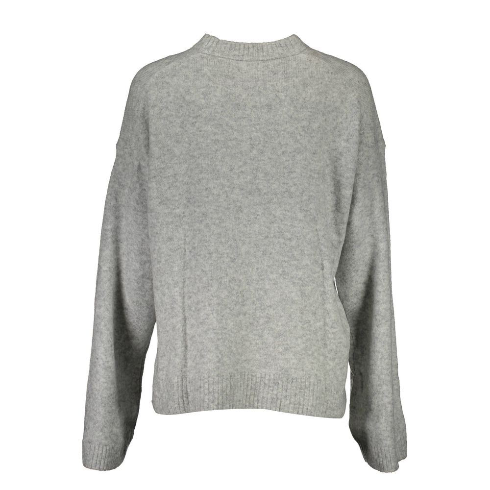 Calvin Klein Grigio Acrylic Women Sweater