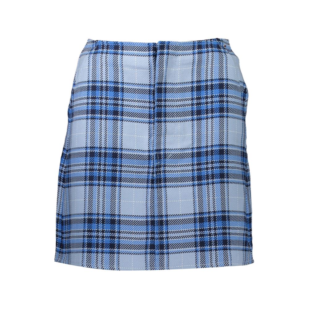 Tommy Hilfiger Azzurro Cotton Women Skirt